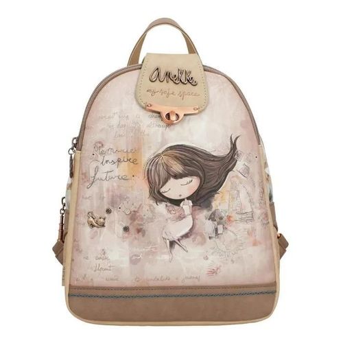 Anekke Sac à dos de loisirs taupe brun clair pour femme - Memories Backpack Multicolor 303128