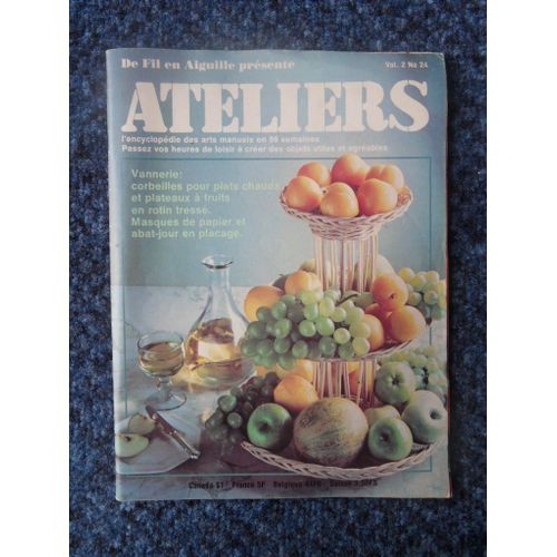 De Fil En Aiguille Présente Ateliers Vol 2 N°24