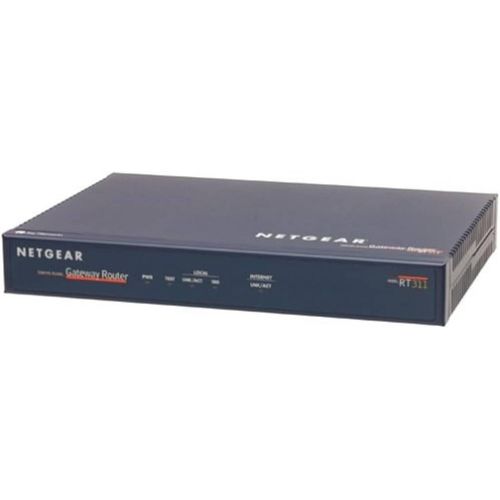 NETGEAR RT311 – Routeur de passerelle Internet DSL et câble avec interface 10/100