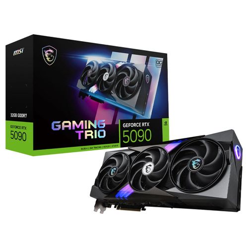 Carte Graphique MSI GeForce RTX 5090 32G GAMING TRIO OC
