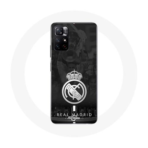 Coque Pour Xiaomi Redmi Note 11s 5g Real Madrid Club De Fútbol Logo Gris
