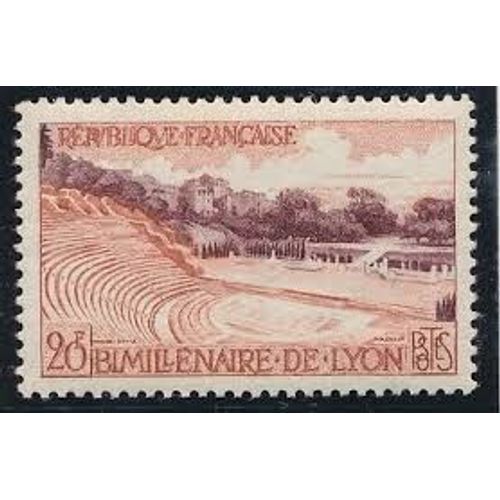 Bimillénaire De Lyon : Théâtre Antique Année 1957 N° 1124 Yvert Et Tellier Luxe