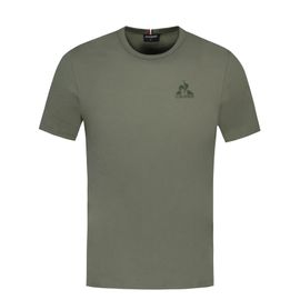 Tee Shirt Manches Courtes Le Coq Sportif Monochrome Tee Ss N3 M Kaki Xs