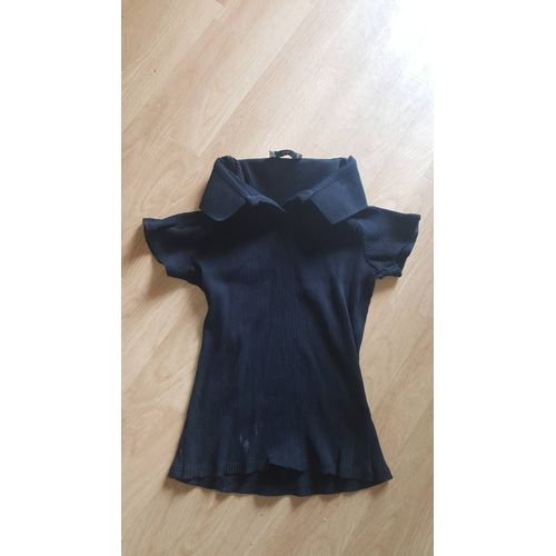 Chemise Noir Moulante Polo C&a