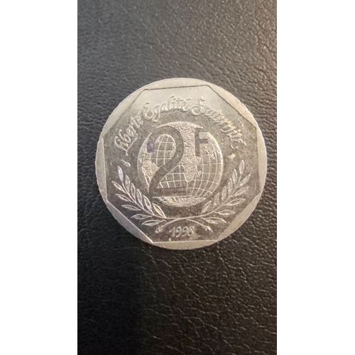 France 2 Francs, 1998  50e Anniversaire De La Déclaration Des Droits De L'homme
