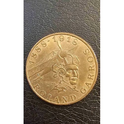 France 10 Francs, 1988  100ème Anniversaire De La Naissance De Roland Garros