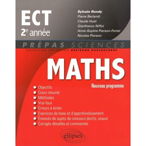 Mathématiques Ect 2e Année