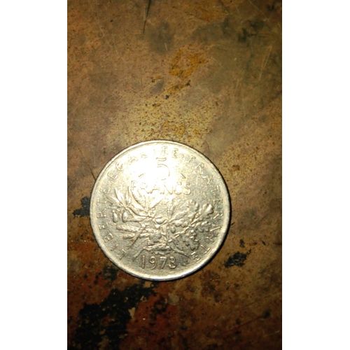 Pieces De 5 Francs De 1973