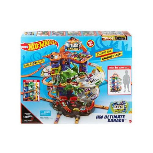 Robot Garage Hot Wheels Super Dino