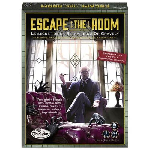 Jeu D'escape Game Ravensburger Escape The Room Le Secret De La Retraite Du Dr Gravety Ravensburger