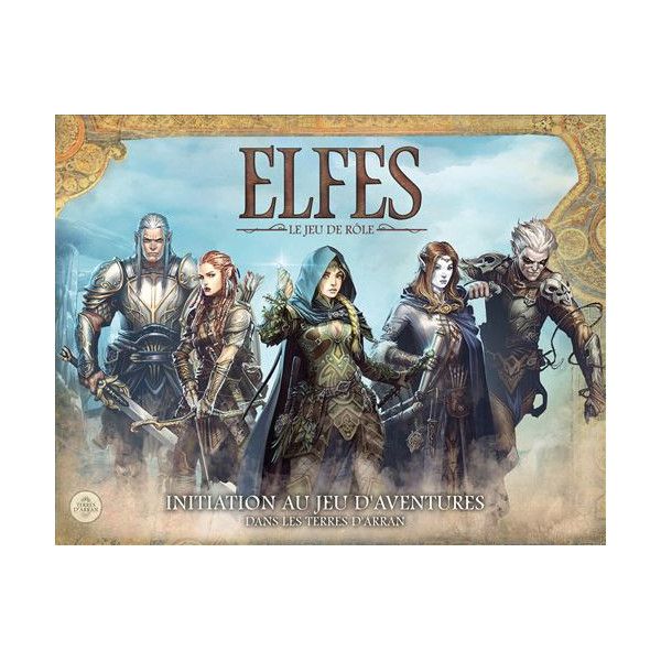 Jeu De Rôles Asmodee Initiation Au Jeu D'aventures Dans Les Terres D'arran Elfes