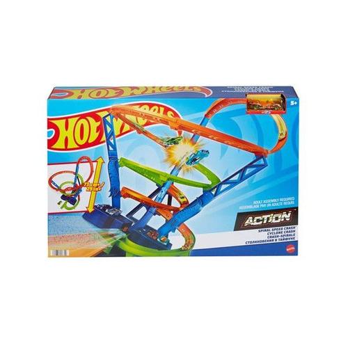 Voiture Hot Wheels Piste Cyclone Crash