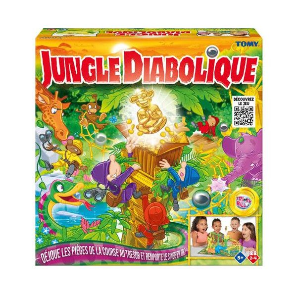 Jeu D'adresse Tomy Jungle Diabolique