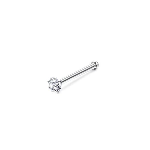 3pcs Tige Droite Carrée En Acier Inoxydable, Tige En L, Tige Courbée, Accessoires Pour Ongles Et Sourcils-Tige Droite Carrée 0,8*6,8*2,5 