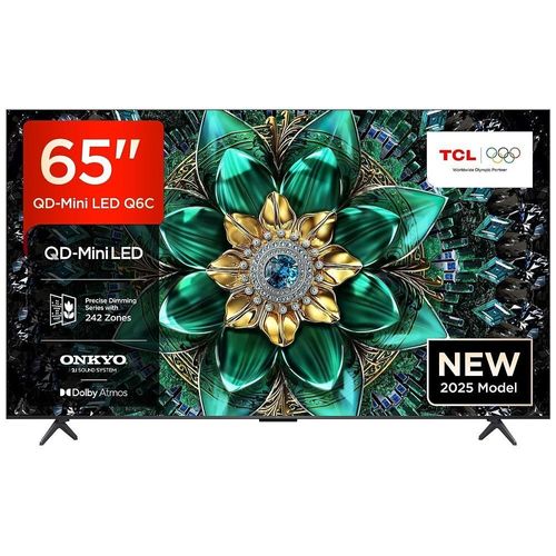 TCL 65Q6C 65" (165 cm), QD-Mini-LED, 4K, Onkyo 2.1 Sound System, 2025
