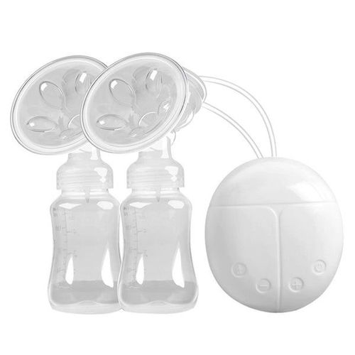 Tire-Lait Électrique Double - Sans Bpa, Aspiration Réglable, Fonctionnement Silencieux, Alimentation Usb, Facile À Nettoyer, Biberons De 300 Ml