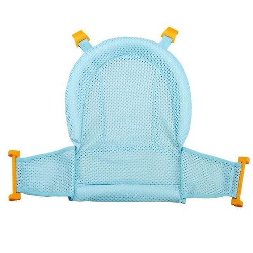 Filet De Bain Réglable Pour Bébé Avec Quatre Sangles Pour Plus De Sécurité Et De Confort Dans La Plupart Des Baignoires - Options Bleu, Vert, Rose