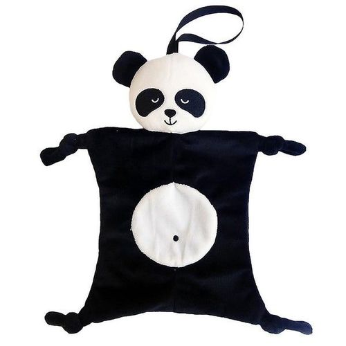 Poupée Serviette Pour Bébé Au Design Animalier ¿ Jouet Panda Doux Pour Nouveau-Nés, Nourrissons, Alimentation, Bavoir ¿ Cadeau Unisexe Pour Bébé