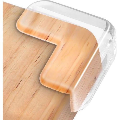 Protections D'angle Épaisses Pour La Sécurité De Bébé - Lot De 12, Pvc Transparent, Forte Adhérence, Rembourrage Doux, 4,2 Cm X 4,2 Cm