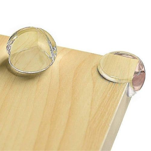 Protections D'angle Pour Bébé - Lot De 12 Protections De Bord De Table Avec Adhésif Puissant, Pvc Souple Transparent, Installation Facile