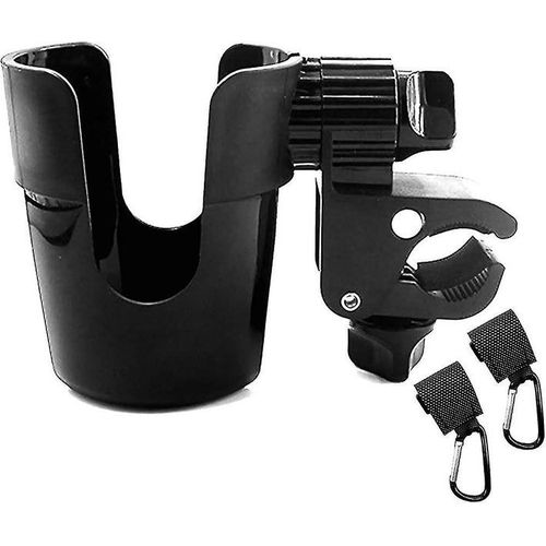 Porte-Biberon Rotatif À 360° Pour Poussettes - Porte-Gobelet Réglable Avec Crochet Utilitaire Pour Une Installation Facile Et Une Stabilité Optimale