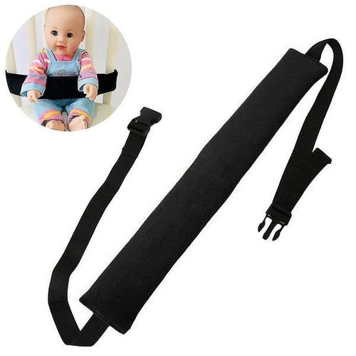 Sangles De Sécurité Universelles Pour Chaise Haute Bébé - Coton Doux, Réglables, Lavables, Adaptées Aux Chaises Hautes Et Aux Chariots De Courses