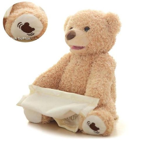Ours chantant interactif pour bébés - Comptines et jeu de cache-cache