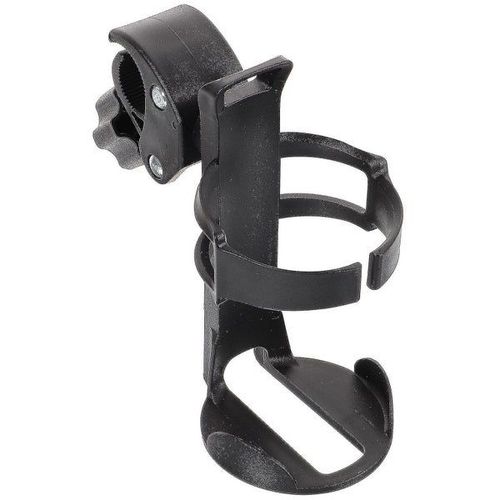 Porte-Gobelet Pour Poussette - Porte-Gobelet Universel Pour Poussettes, Vélos, Fauteuils Roulants, Durable Et Réglable, Noir