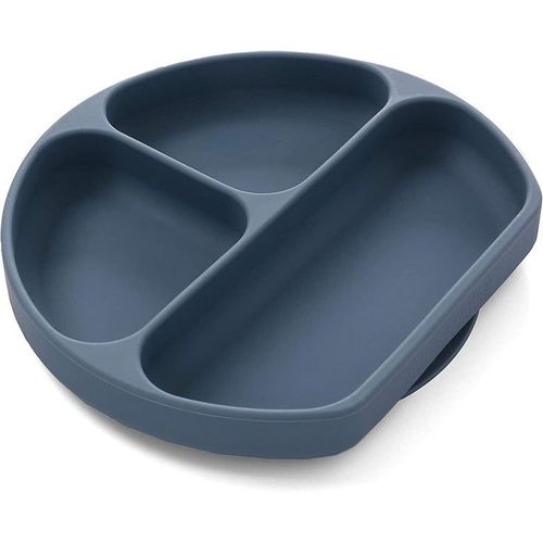 Assiette Auto-Alimentante En Silicone De Qualité Alimentaire Avec Base À Ventouse Pour Bébés - Compatible Lave-Vaisselle, Compatible Avec La Plupart Des Chaises Hautes