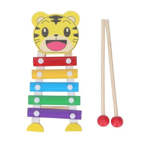 Instrument De Musique Pour Tout-Petits ¿ Instrument De Percussion En Bois Pour Enfants, Bois De Pin Sûr, Développe Les Compétences, À Partir De 3 Ans