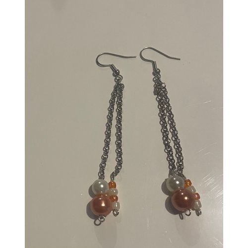 Boucles D¿Oreilles Orange Vitamin