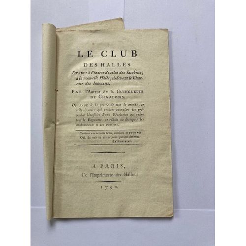6 Rares Brochures Du Début De La Révolution.