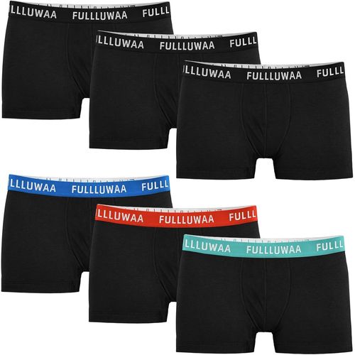 Boxers(Lot De 6)Homme Coton Slip Fitted Trunk Caleçons