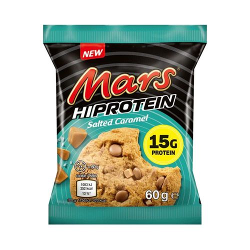 Mars High Protein Cookie (60g)|Chocolate Salted Caramel| Cookies Protéinés|Mars Protein 