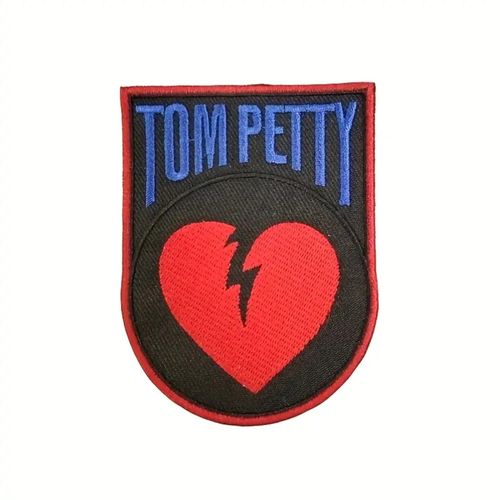 Patch Tom Petty Coeur Brisé 8.5x7 Cm Ecusson Rock N Roll
