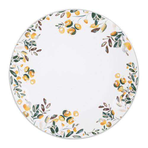 Assiette Plate Summer 27 Cm (Lot De 6)