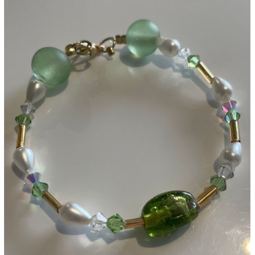 Bracelet Gold & Green