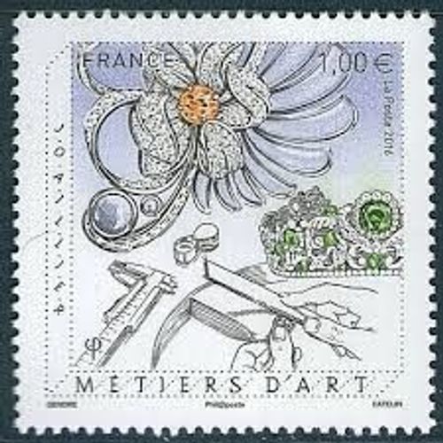 Les Métiers D'art : Joaillier Année 2016 N° 5114 Yvert Et Tellier Luxe