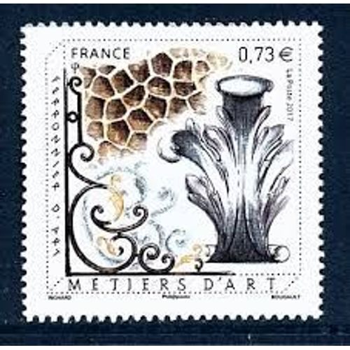 Les Métiers D'art ; Ferronnier D'art Année 2017 N° 5135 Yvert Et Tellier Luxe