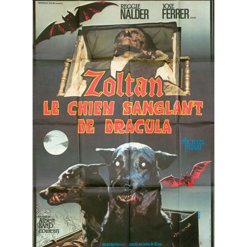 Zoltan Le Chien Sanglant De Dracula 1978 Affiche Cinema Originale Format 120x160