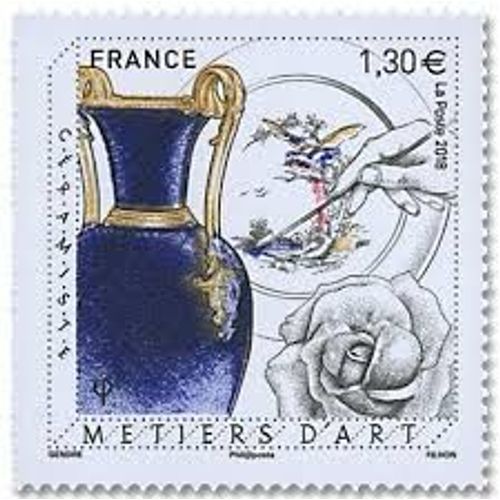 Les Métiers D'art : Céramiste Année 2018 N° 5264 Yvert Et Tellier Luxe