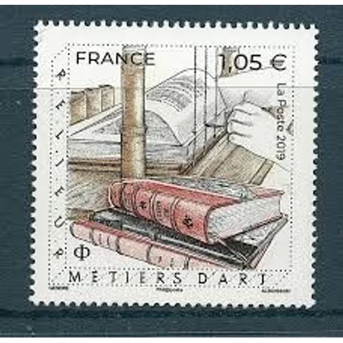 Les Métiers D'art : Relieur Année 2019 N° 5344 Yvert Et Tellier Luxe