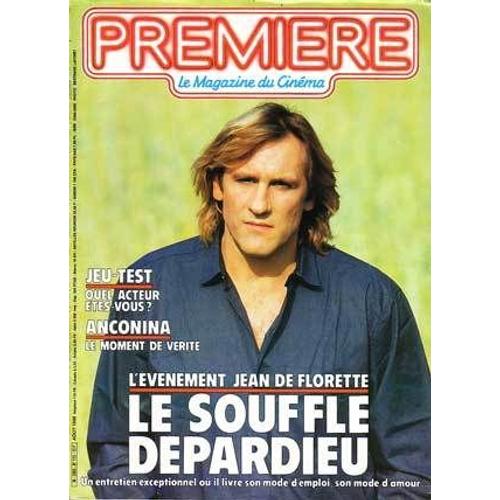 Magazine Premiere N° 113 : Anconina - Depardieu - Jean De Florette