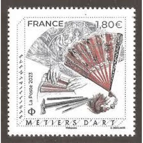 Les Métiers D'art : Éventailliste Année 2023 N° 5656 Yvert Et Tellier Luxe