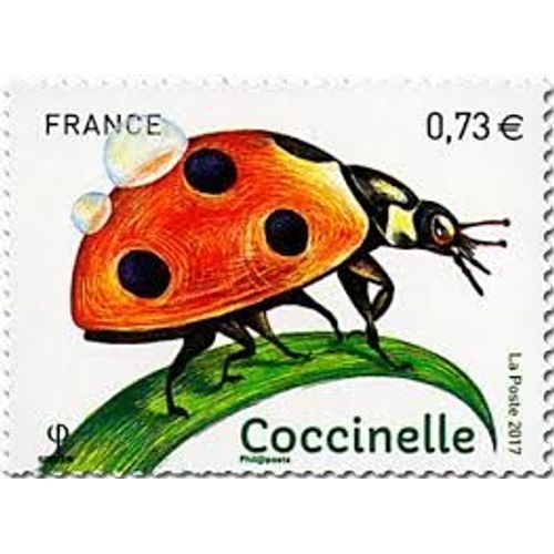 Série Nature De France (31) : Faune : Insectes De Nos Jardins : Coccinelle Année 2017 N° 5147 Yvert Et Tellier Luxe