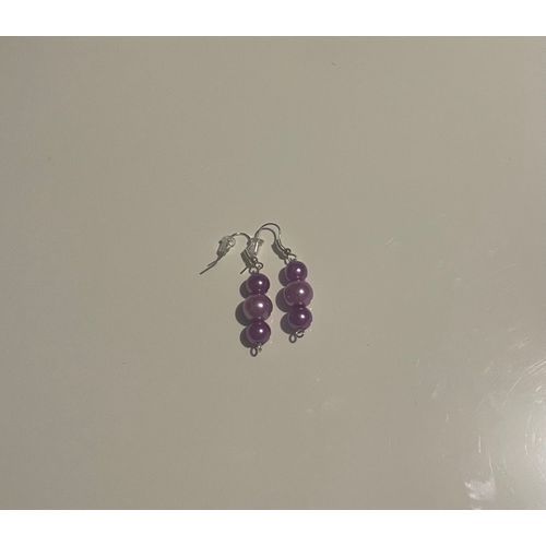 Boucles D¿Oreilles Violet 