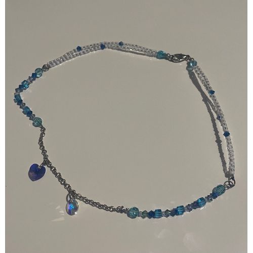 Collier Blue Swarovski 