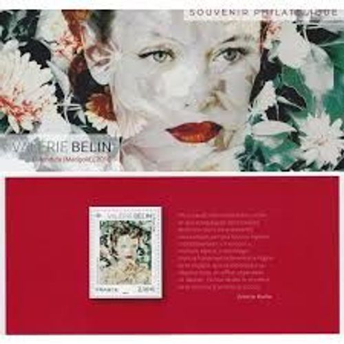 Art : "Calendula Marigold" De Valérie Belin Le Plus Beau Timbre De L'année 2019 Bloc Souvenir 174 Année 2020 N° 5301 Yvert Et Tellier Luxe