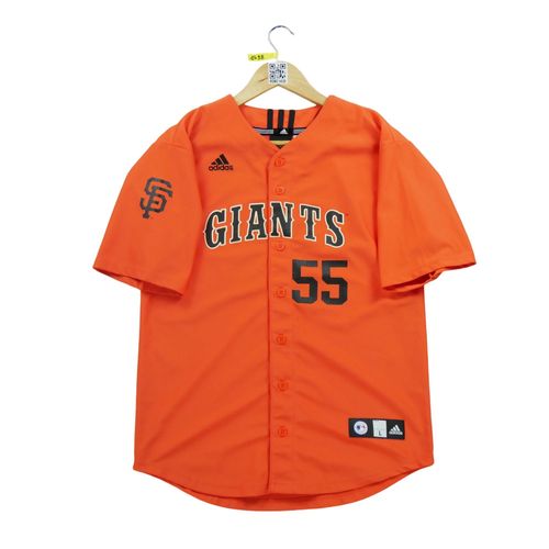 Reconditionné - Maillot Homme Mlb San Francisco Giants - Taille 14/16 Ans - Homme - Orange