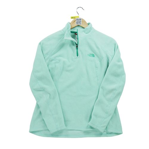 Reconditionné - Pull Polaire Femme 100 Glacier Tnf - Taille M - Femme - Vert